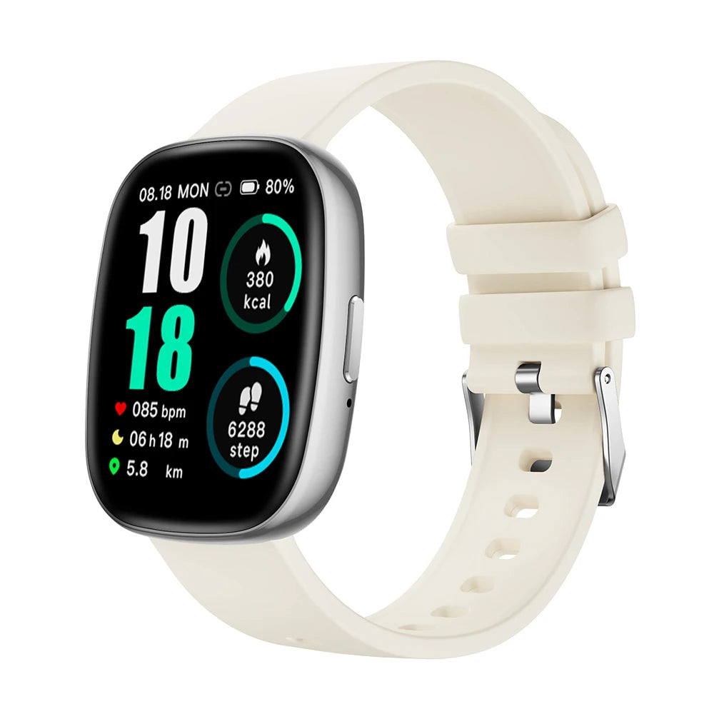 KHwatch S6 Man Watches 1.83" Screen IP67 Sport Waterproof Watches Bluetooth Call  Voice Assistant Digital Watch For Boy Teen Man
