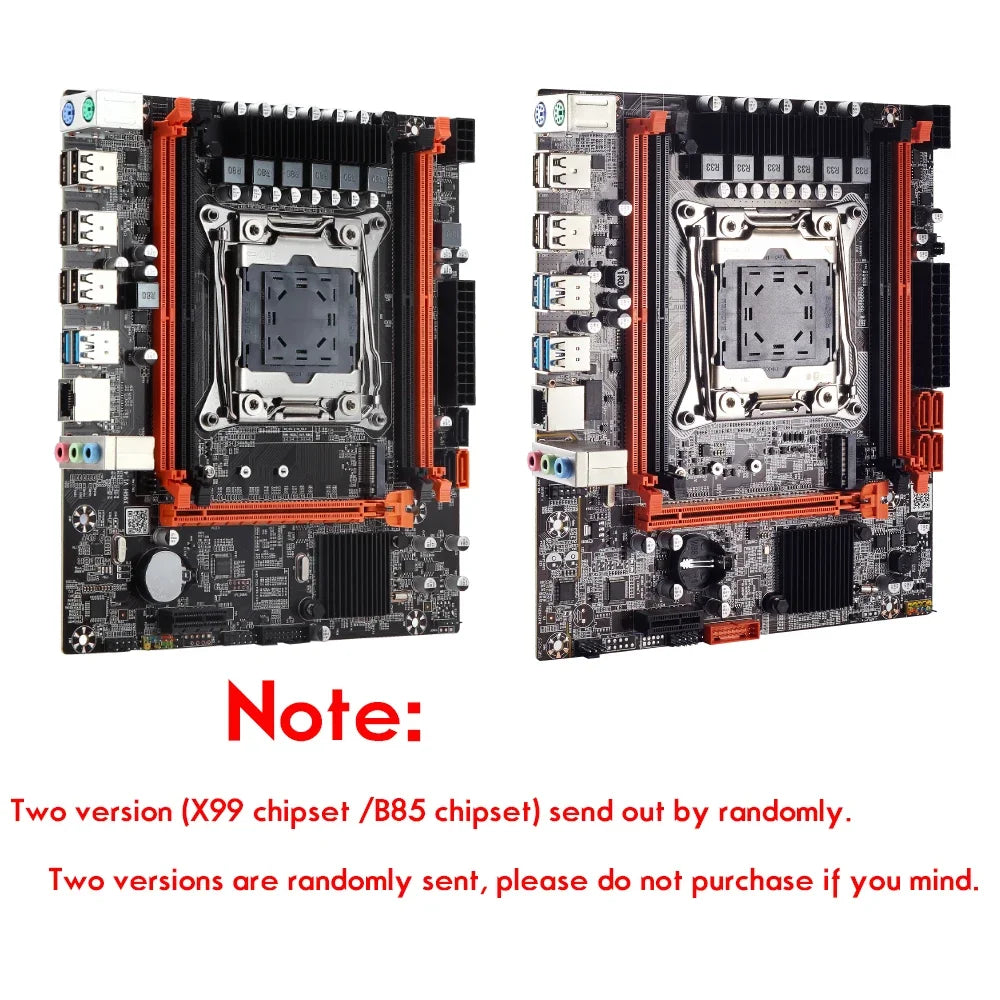 DDR4 2DDR4 DIMM Motherboard Set With Xeon E5 2620 V3 LGA2011-3 CPU 1 * 16GB = 16GB PC4 RAM 3200MHz DDR4 Memory RAM REG ECC