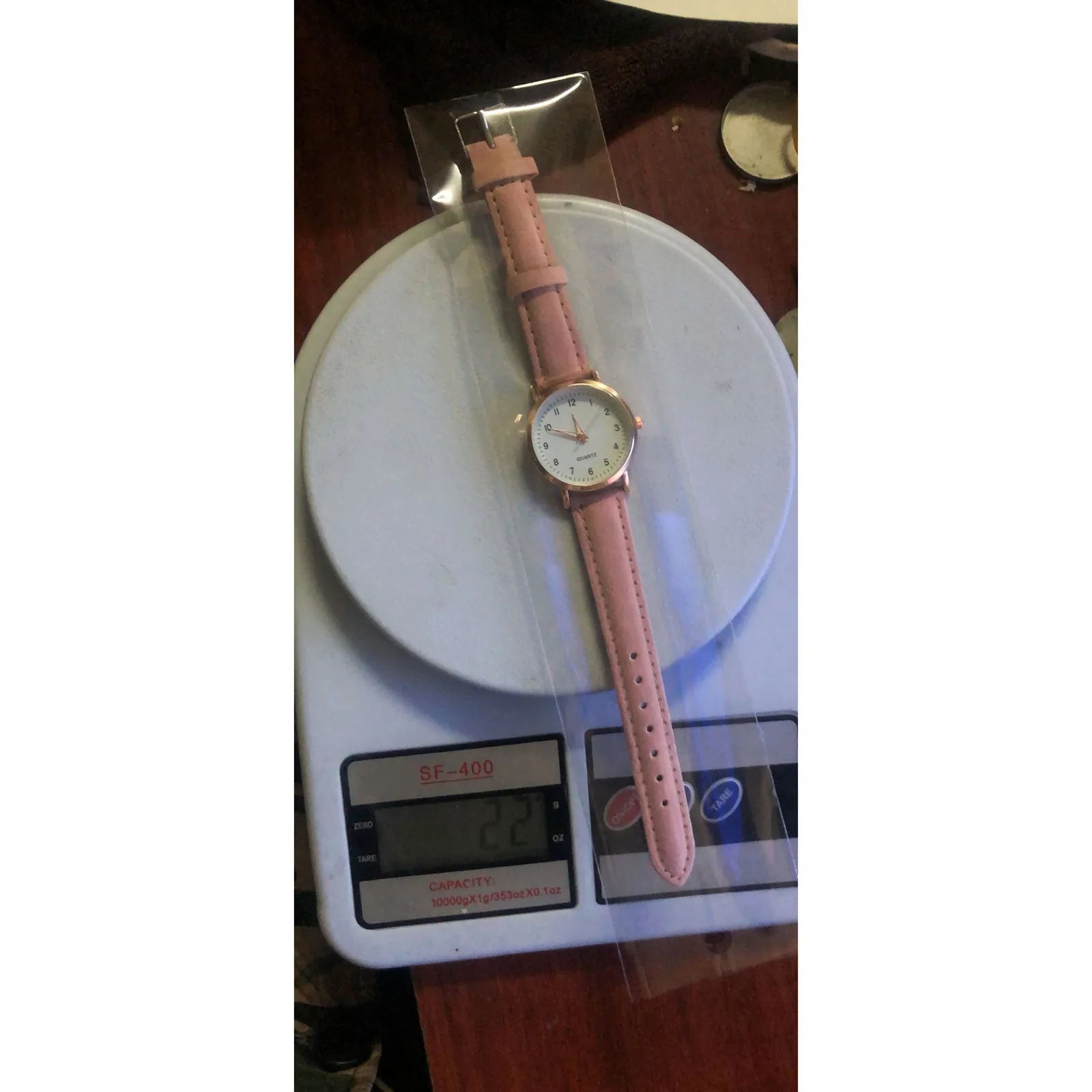 Women'S Simple Quartz Wristwatch Leather Strap Circular Arabic Numeral Dial Elegant Ladies Wristwatch Ladies Watch Gift