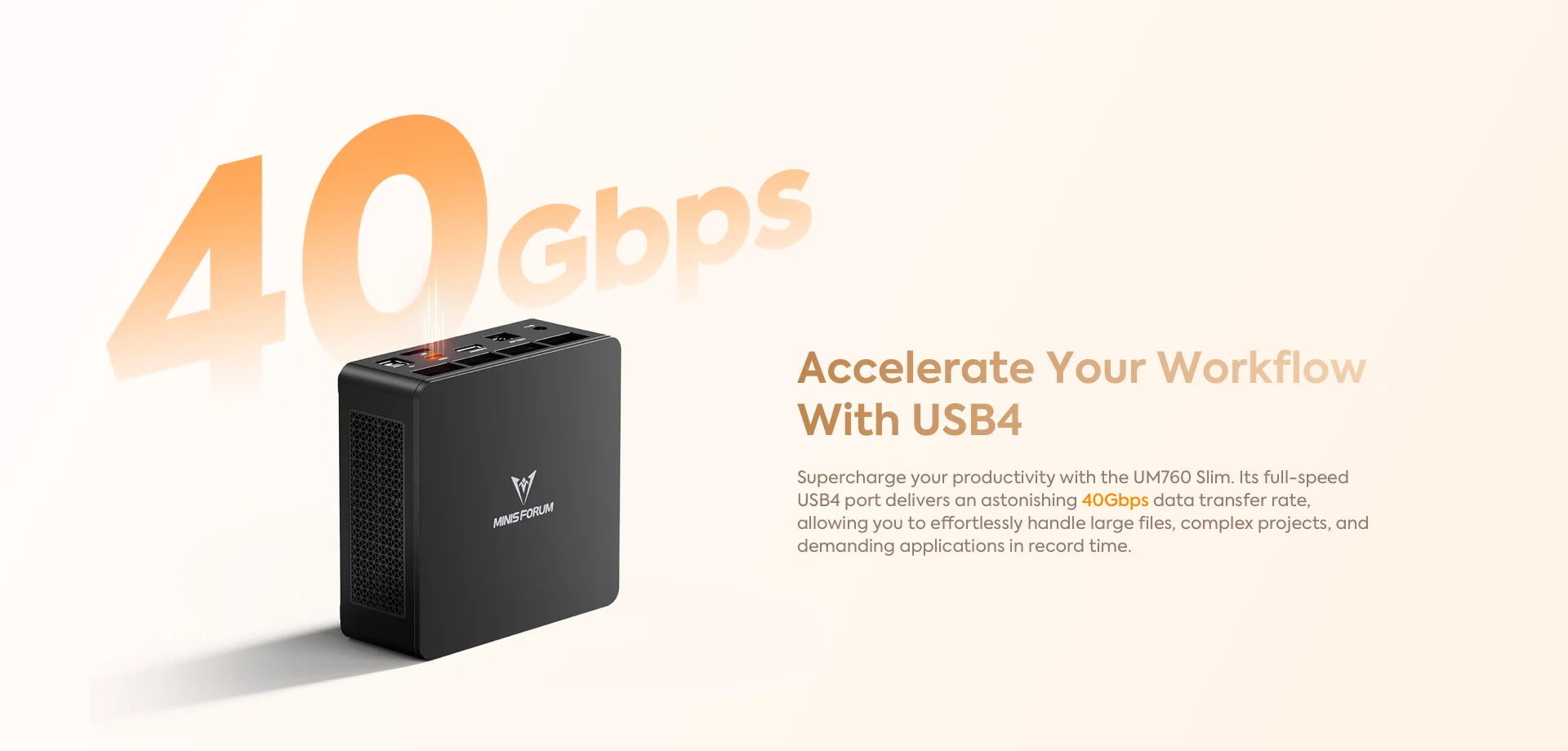 MINISFORUM Mini PC UM760 Slim AMD Ryzen 5 7640HS Mini Computer Windows 11 DDR5 16GB 1TB SSD Bluetooth 5.3 WiFi 6E Gaming PC