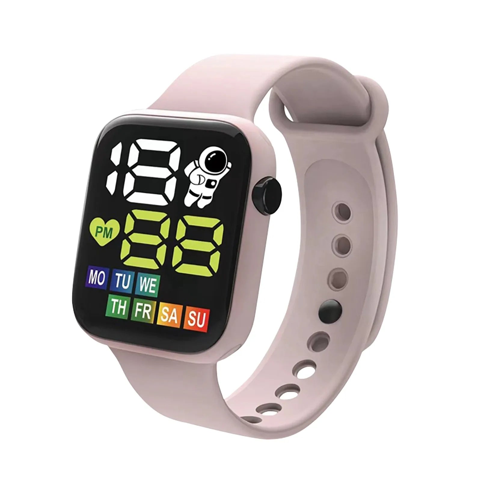 Children's Waterproof Sports Smart Watch Display Week Outdoor Silicone Bracelet Electronic Watch Kids Bracelet Digital Watches