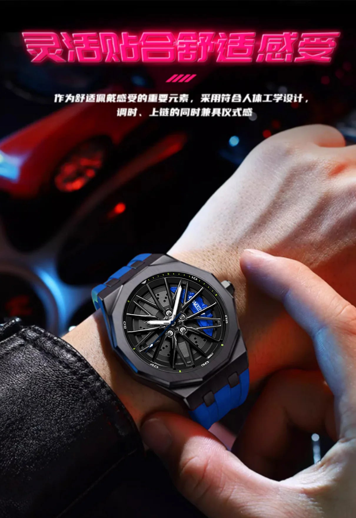 New Casual Man Wrist Watch Fashion Sports 5ATM Waterproof Men's Quartz Watches Silicone Band Male Clock Relogio Masculino