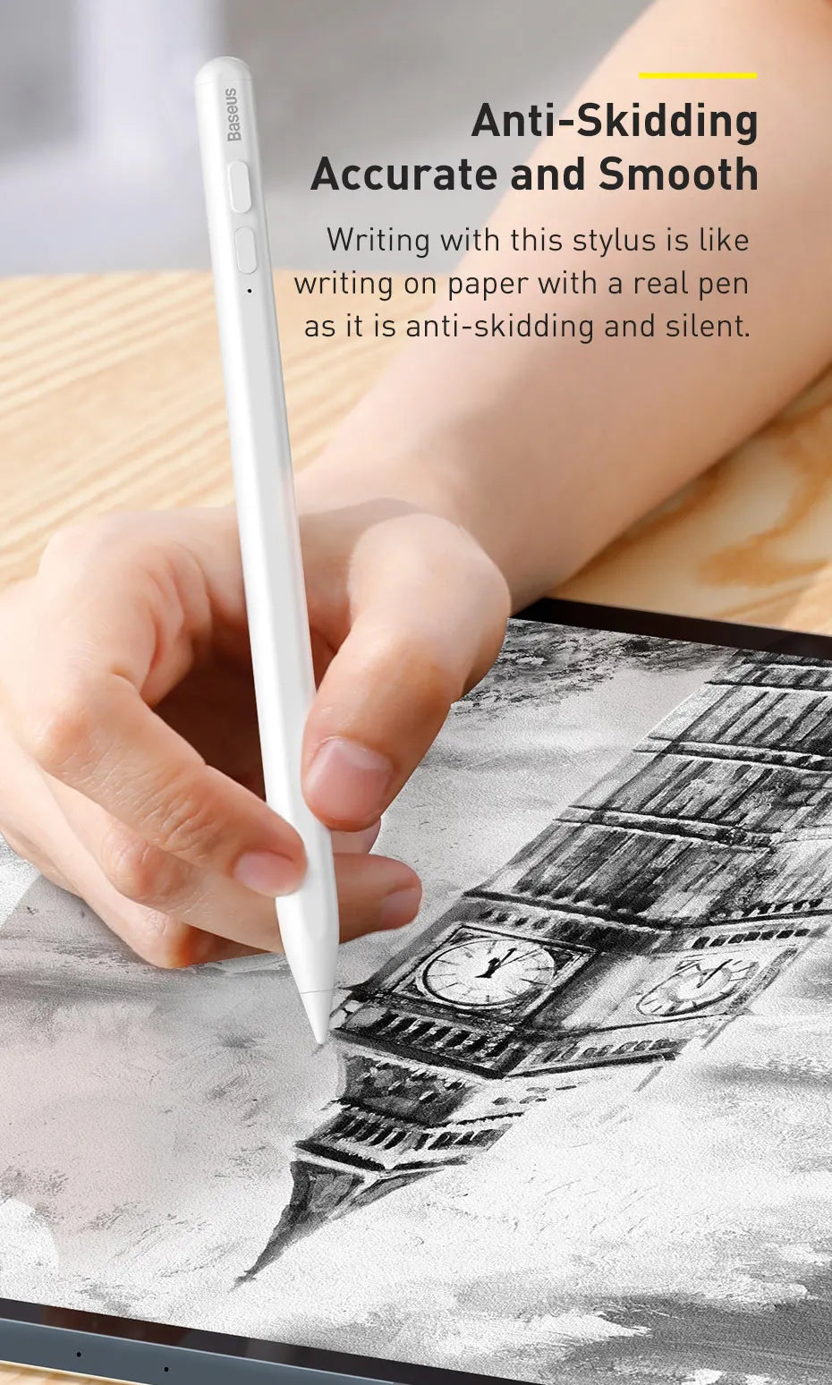 Baseus Replacement Stylus Tip Touch Screen Pen Precise No Delay Spare Nib for Universal Stylus Pen