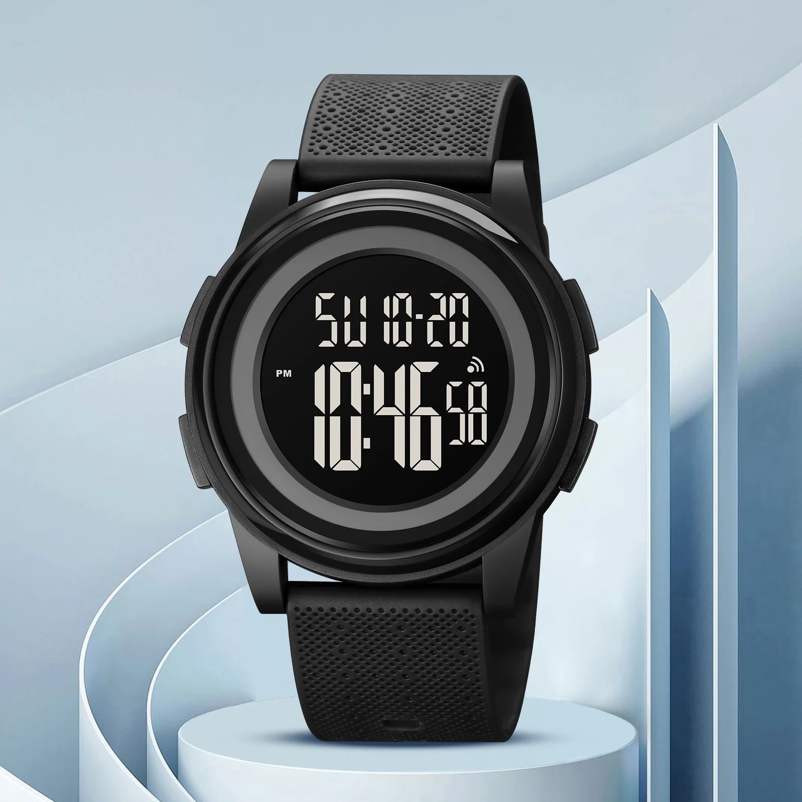 SKMEI 1895 Men LED Light Chrono Alarm Clock 5Bar Waterproof Digital Wristwatch relogio masculino Casual Countdown Sport Watches