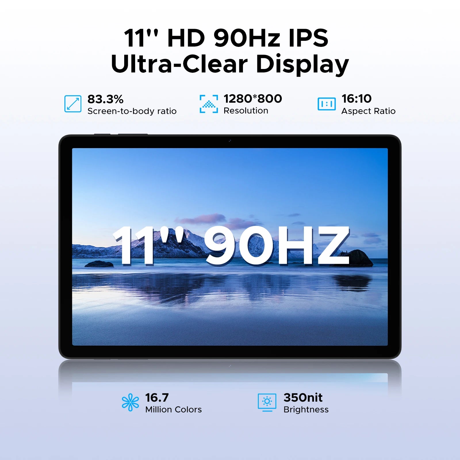 Doogee Tab G6 Tablet Pc 11 Inch Android 15 30Gb Ram(6+24) 256Gb Rom 8000Mah Battery Dual Speakers Support Widevine L1 Tablet Pc