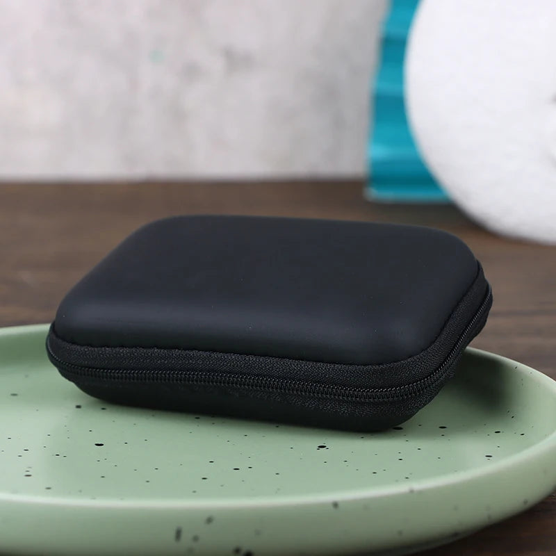 1Pc Mini Camera Case Bag Multi-functional Earphone Bag Video Waterproof Digital Portable Hard Bag EVA Storage Box Storage Bag