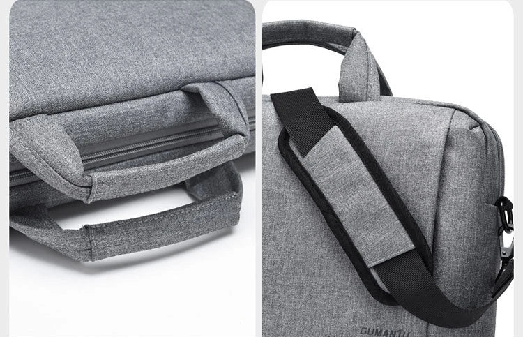 Waterproof Laptop Bag Case 13 14 15 17 Inch Notebook Bag For Macbook Air Pro 13 15 Computer Shoulder Handbag Briefcase Bag