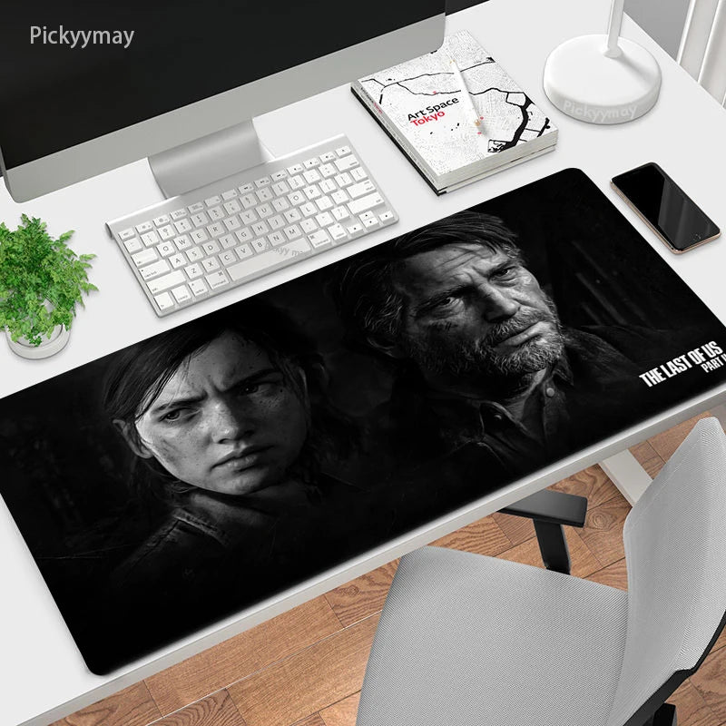 Last Of Us Large Mouse Mat Gaming Mousepad Big Gamer Mousepads Nonslip Rubber Keyboard Table Mats Desk Pad HD Mouse Pads XXL