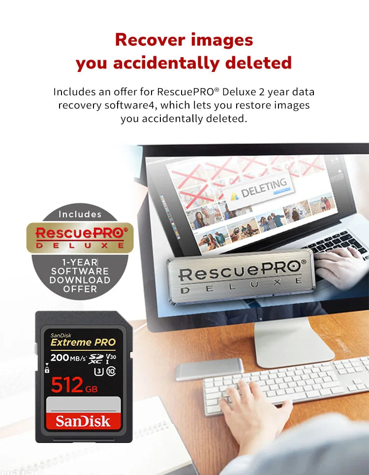 SanDisk Extreme PRO UHS-I Card 64GB 128GB 256GB 512GB 1TB Up to 200MB/s SD Card 32GB Up to 100MB/s Flash Memory Card for Camera