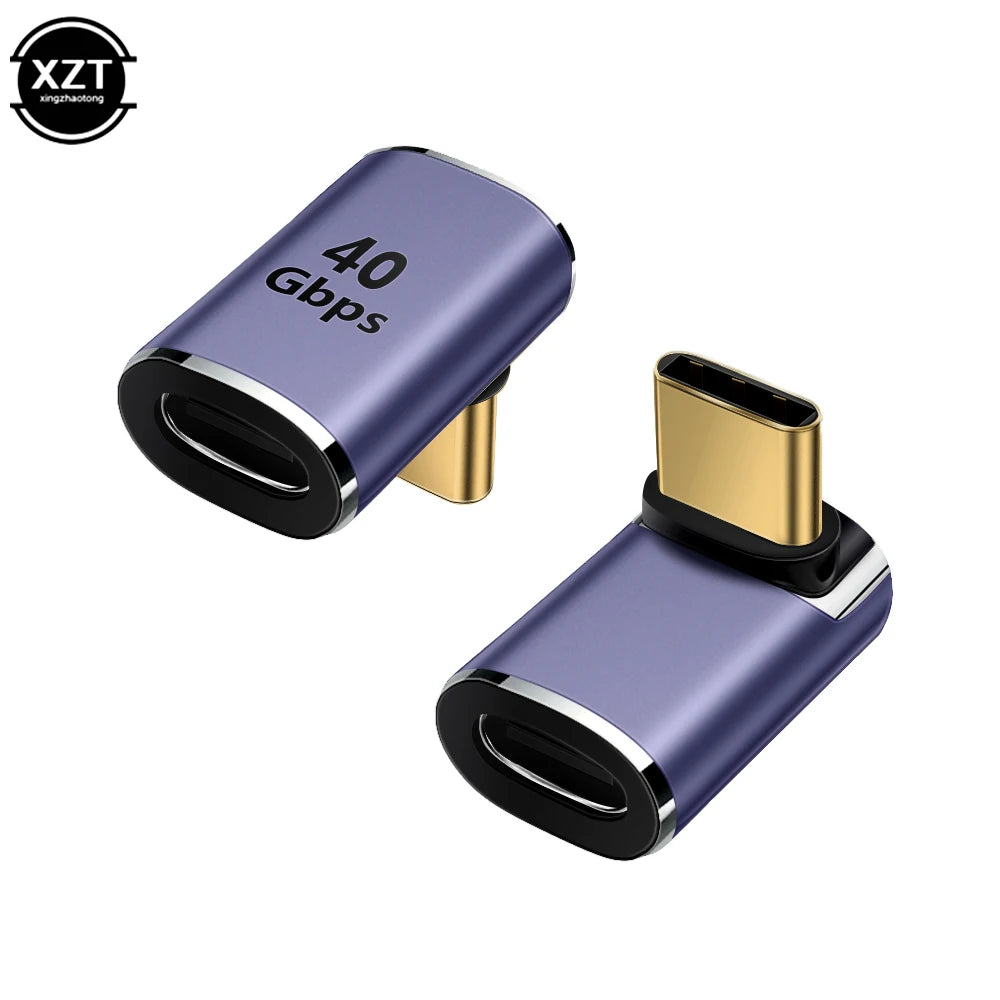 USB 4.0 40Gbps Data Transfer Thunderbolt 4 8K 60Hz Type C Male to Female Connector Extender for Mobile Phone Laptop