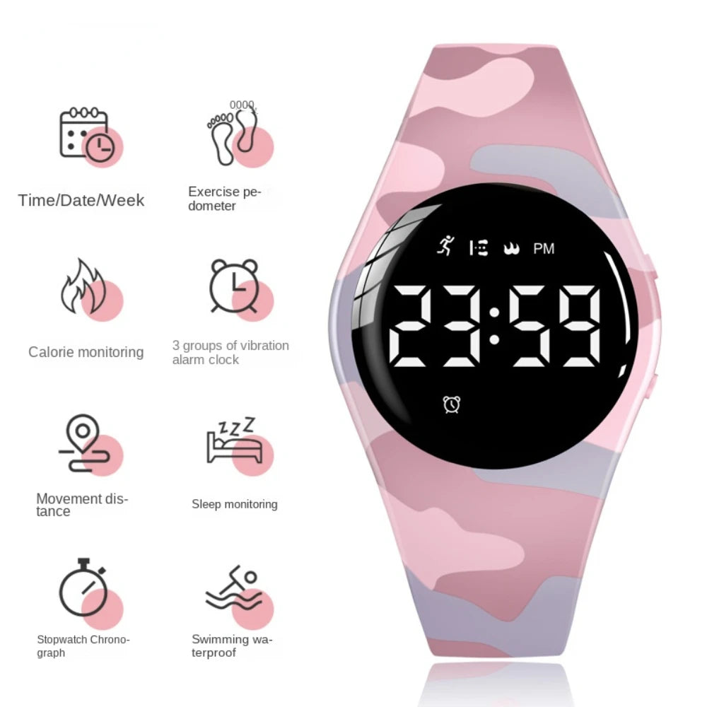 Waterproof Kids Watches Digital Sport Watch for Girls Boys Fitness Tracker with Alarm Clock Stopwatch for Teens Ages 5-12