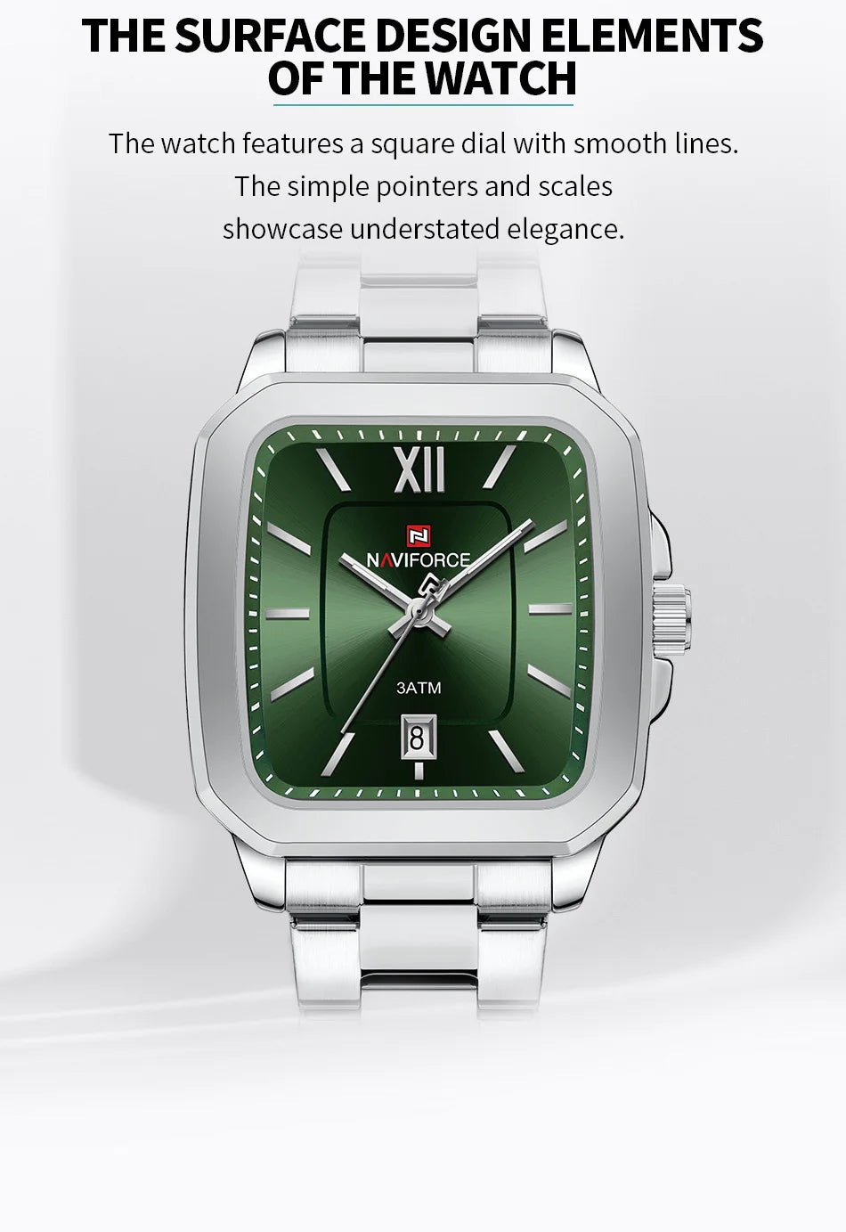 NAVIFORCE Couple Watch Luxury Brand Waterproof Quartz Watch Fashion Simple Calendar Date Stainless Watch Women Men Lover's Gift