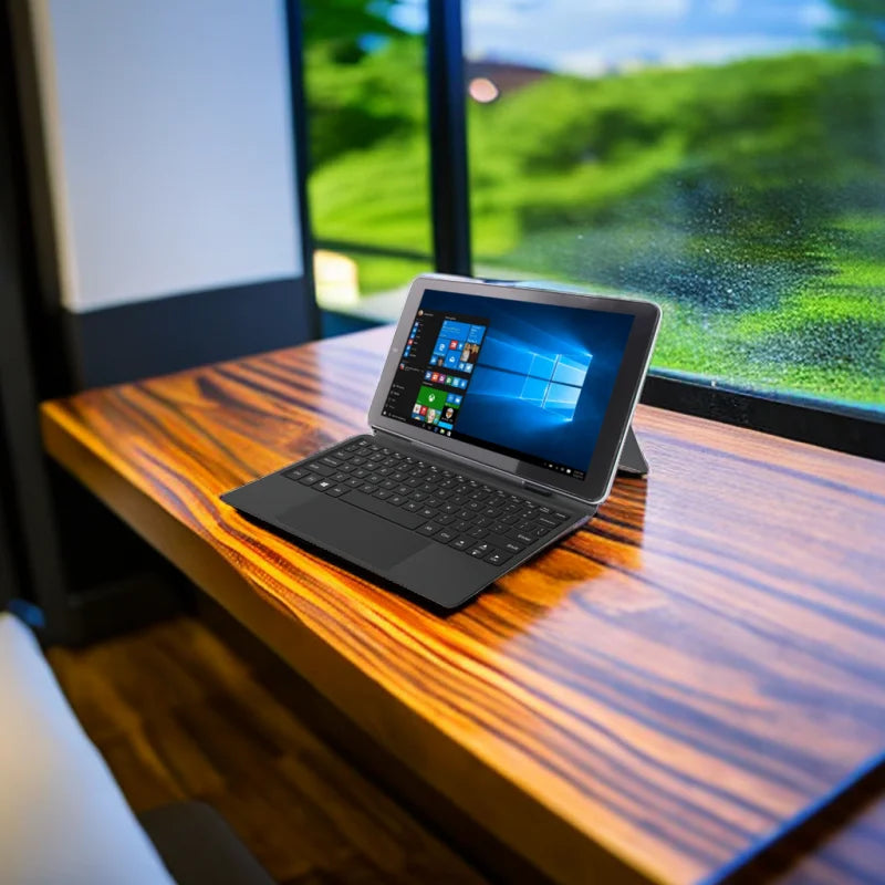 Big Sales 10.1 INCH W102 Windows 10 System Mini Notebook 2GRAM+32GROM Dual Camera  5000mAh WIFI Quad Core