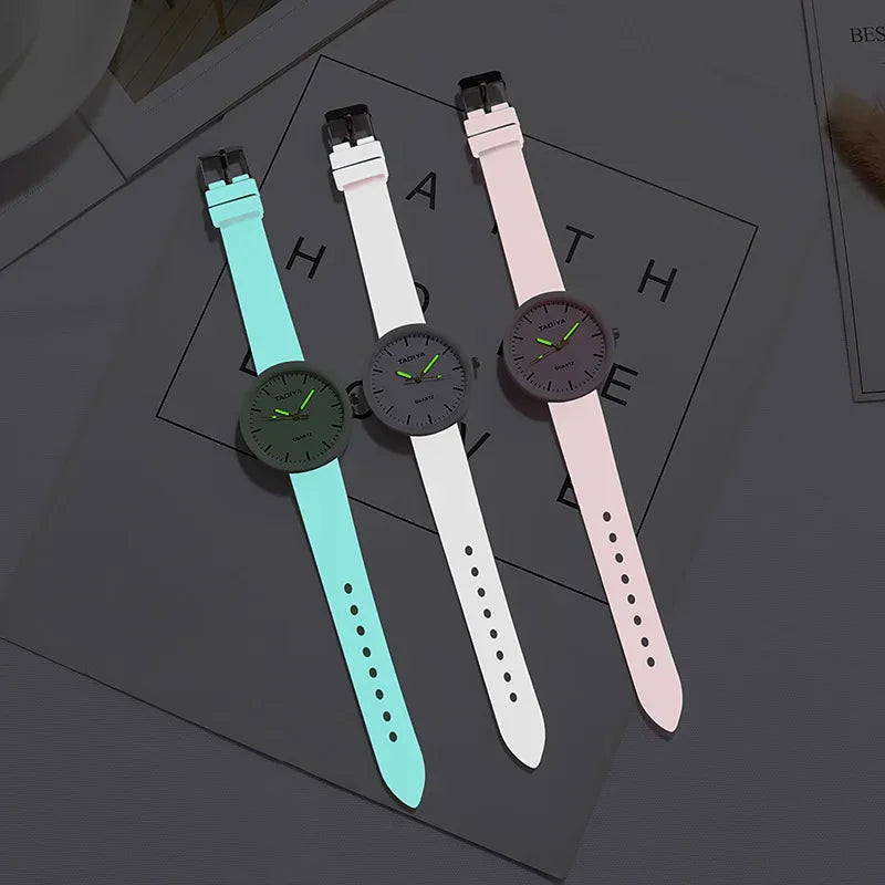Luminous Watch for Teen Boys Girls Kids Watch Children's Silicone Strap Sport Watch Clock for Kids Child Wristwatch Reloj
