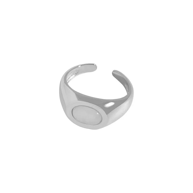 Korean Zircon Geometric Twist Woven Open Ring for Women Girls Fashion Personality Simple Trend Retro Cool Aesthetic Jewelry