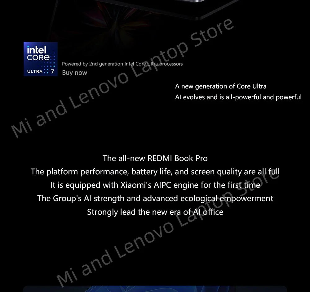 REDMI Book Pro 16 2025 Ultra5-225H 32GB+1TB 2.5K 120Hz Screen Grey