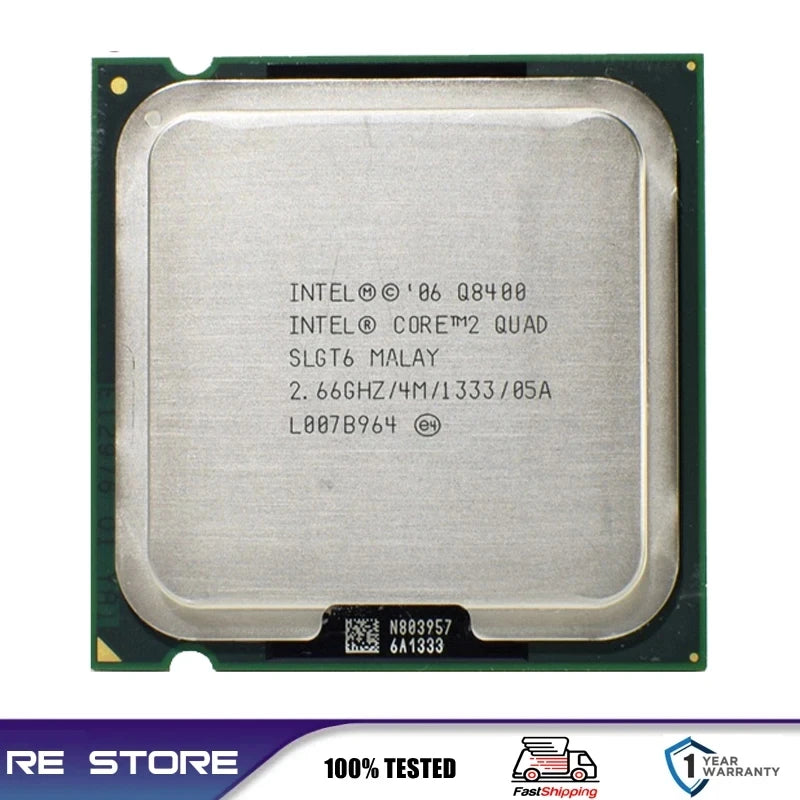 Intel Core 2 Quad Q8400 2.6GHz LGA 775 processor
