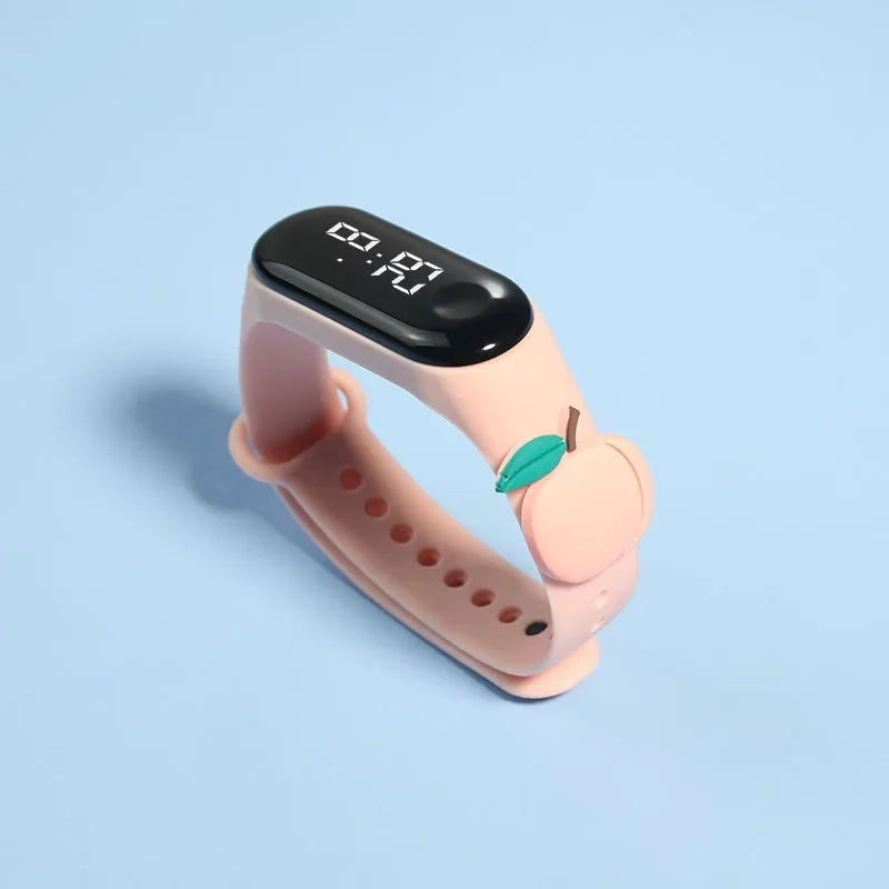 Children Sports Smart Watch Outdoor Silicone Bracelet Electronic Watch Kids Cartoon Bracelet Digital Watches Boys Girls Gift