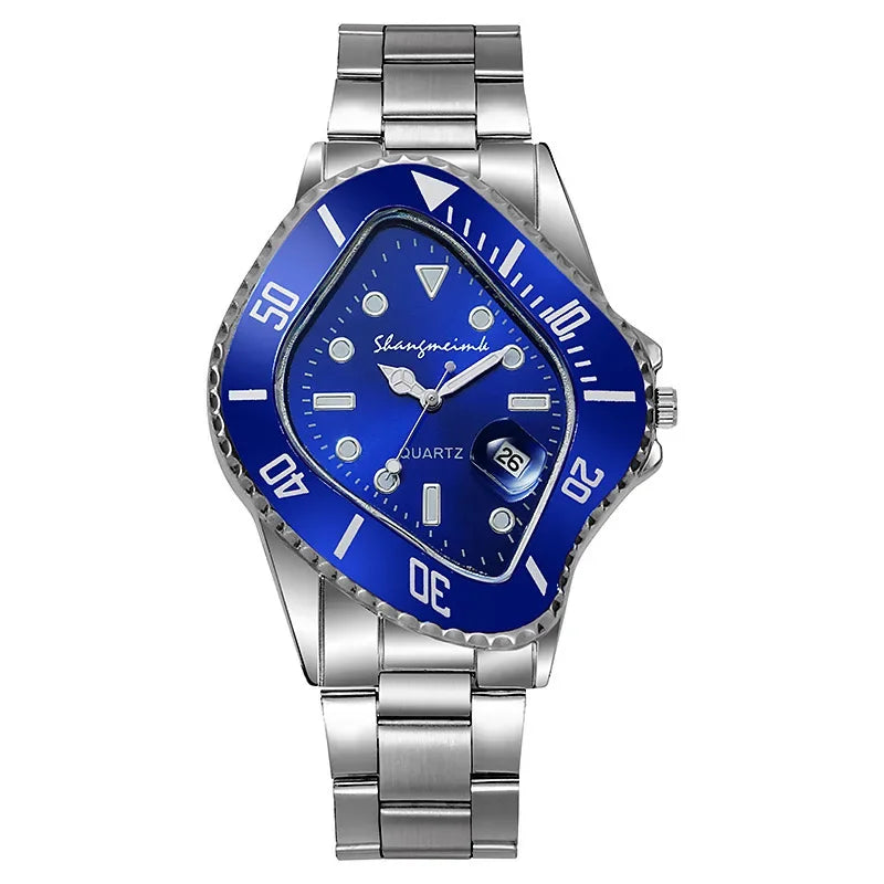 Water Ghost Men's And Women's Watch  Punk Twisted Concept Dial Latest Fashion Luxury Limited Edition Personalized Design Gift