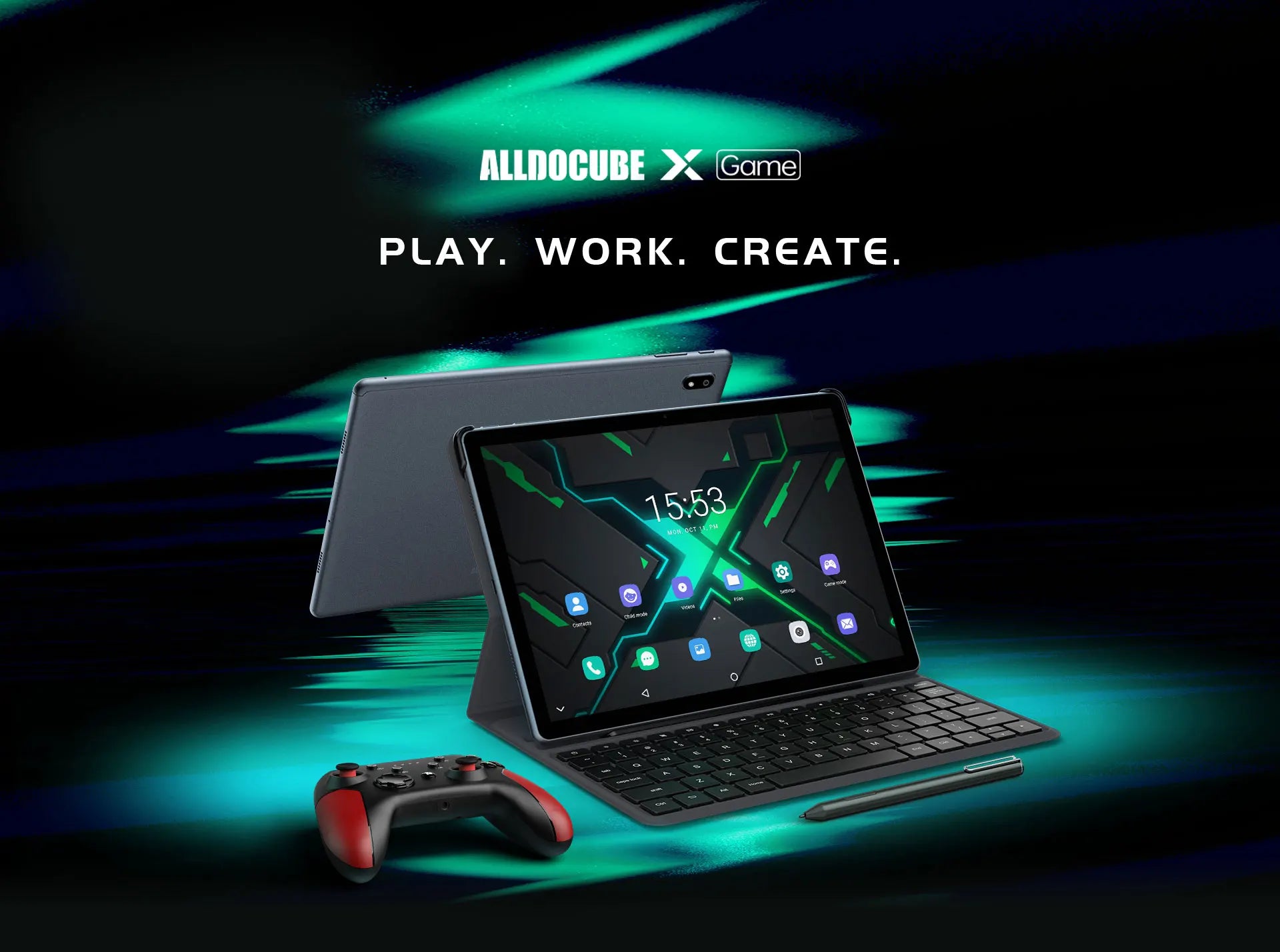 ALLDOCUBE X Game 10.5" Games Tablet 8GB+128GB Helio P90 6-axis Gyro High Accuracy PowerVR 7500mAh Big Battery