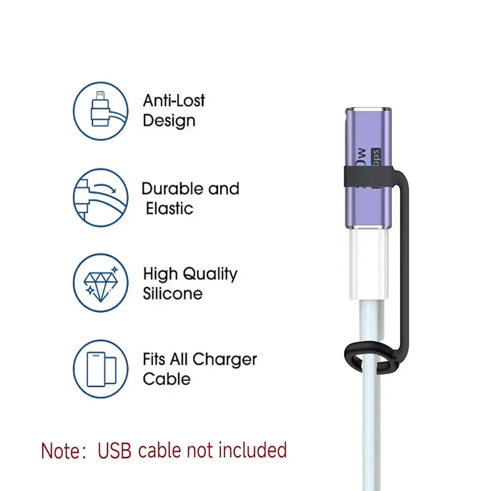 USB4.0 Thunderbolt3 40Gbps Type C Female to Type C Female Coupler Adapter For Super Fast Charger Data Transfer 8K 4K Video Cable