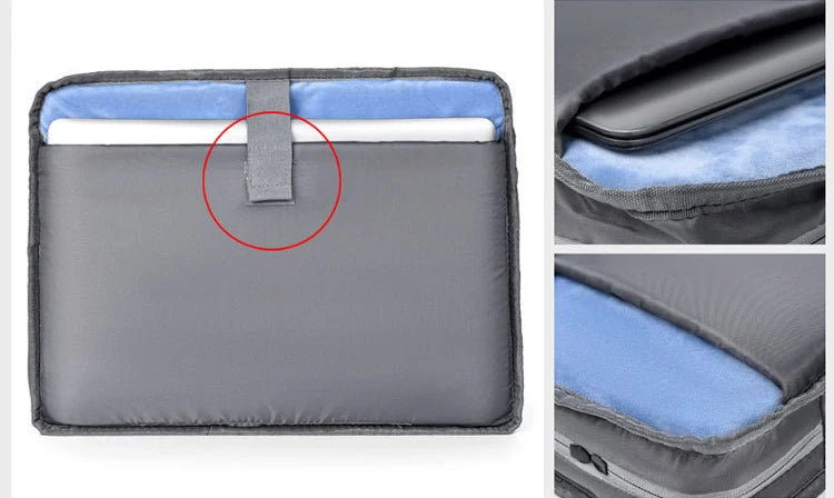 Waterproof Laptop Bag Case 13 14 15 17 Inch Notebook Bag For Macbook Air Pro 13 15 Computer Shoulder Handbag Briefcase Bag