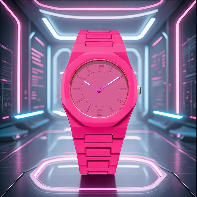 2025 New Men Watches Business Waterproof Plastic Wristbands Fashion Casual Quartz Wristwatch Man Clock Gift Reloj Hombre
