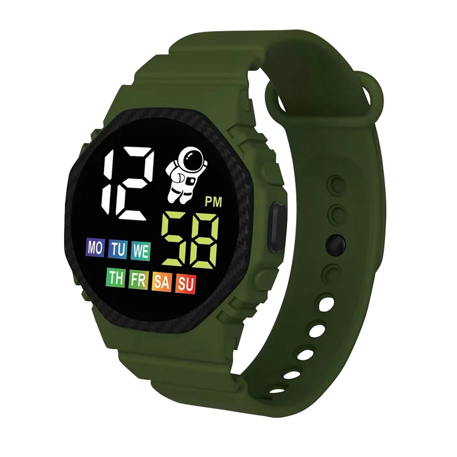 Children's Waterproof Sports Smart Watch Display Week Outdoor Silicone Bracelet Electronic Watch Kids Bracelet Digital Watches