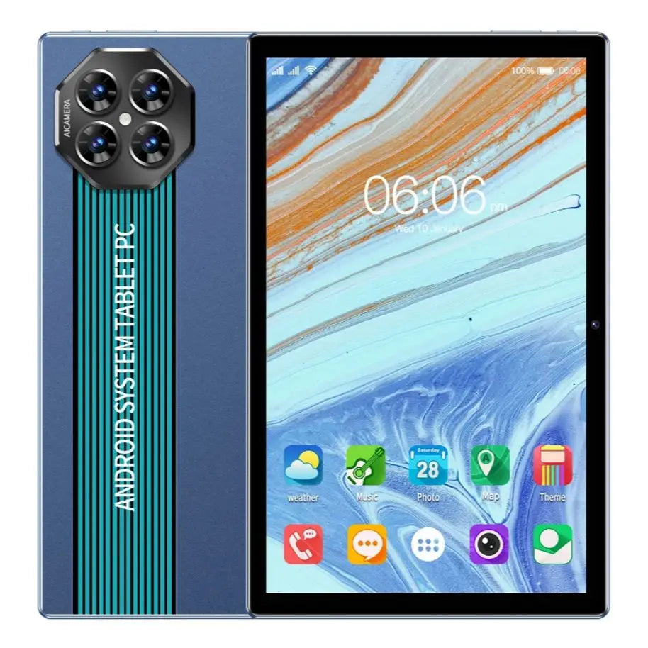 ew 10.1 Inch Tablets 4GB RAM 64GB Android 11 Octa Core Dual Cameras Dual SIM 3G Phone Call Tablets Global Version