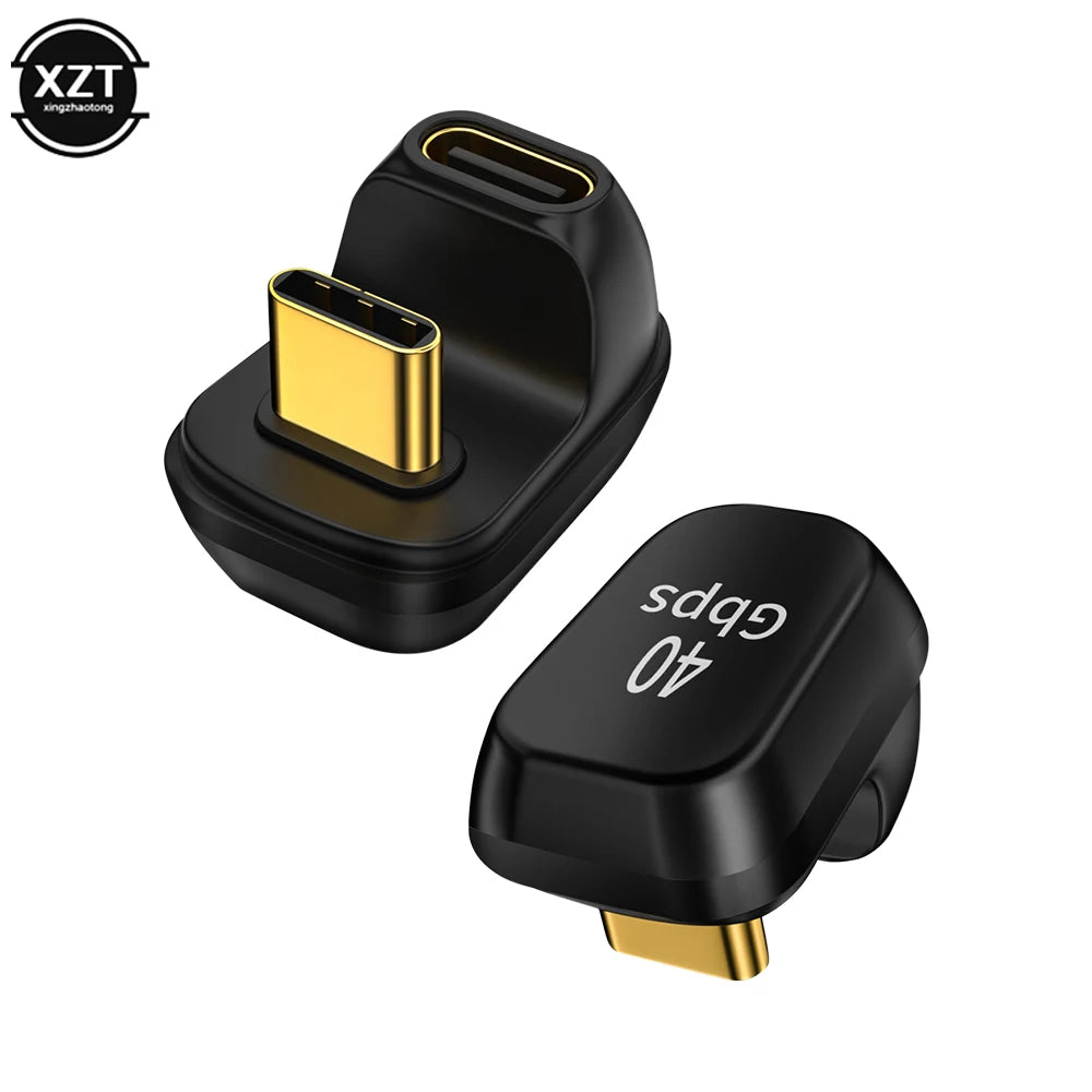 USB 4.0 40Gbps Data Transfer Thunderbolt 4 8K 60Hz Type C Male to Female Connector Extender for Mobile Phone Laptop