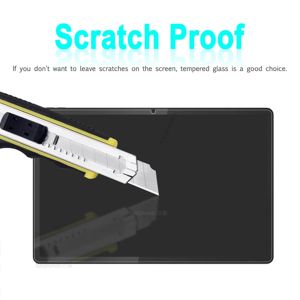 2 Pieces HD Scratch Proof Screen Protector Tempered Glass For Teclast T60AI 11.97 Oil-coating Tablet Protective Film