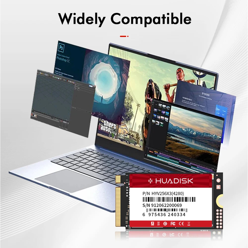 HUADISK M.2 SSD NVME PCIE3.0 128GB 256GB 512GB Solid State Disk Internal ssd nvme m2 DIY Gaming Computer Laptop PC Motherboard