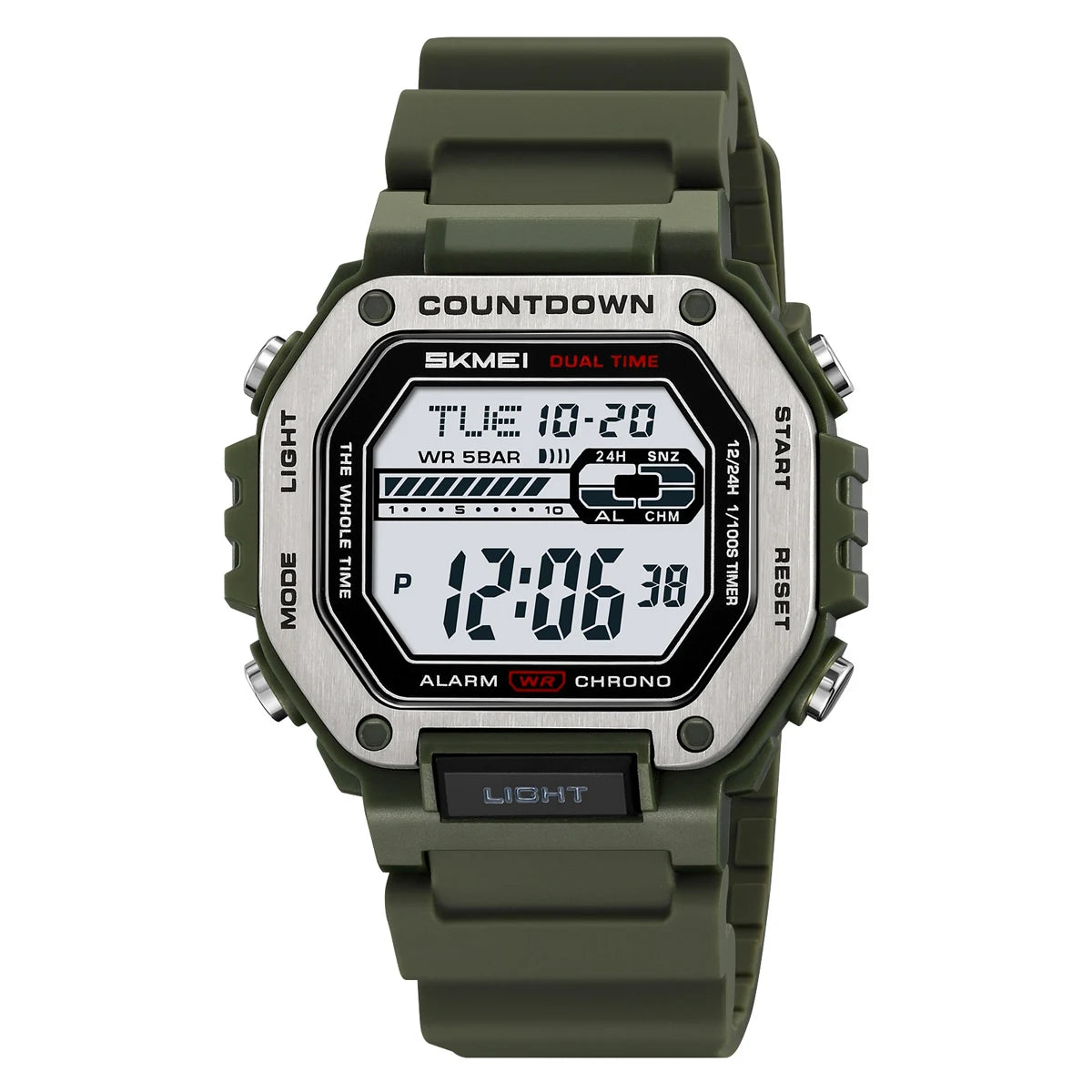 SKMEI Alarm Clock Sport Digital Wristwatches For Men Women Waterproof Date Electronic Watches Chrono Military Watch Reloj Hombre