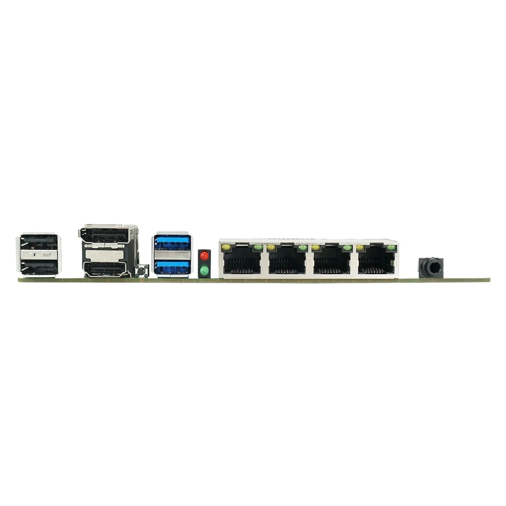 Topton NAS Motherboard Intel N150 N100 6-Bay 6*SATA3.0 2*M.2 NVMe 4*2.5G Nics 1*PCIE X1 1*DDR5 Low Power Firewall ITX Mainboard