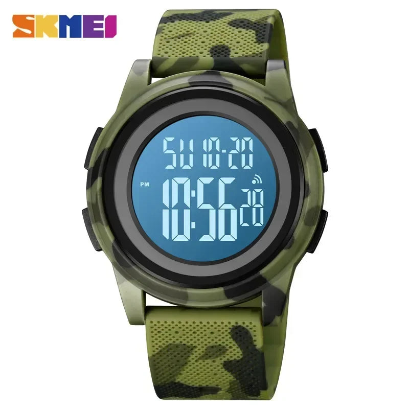 SKMEI 1895 Men LED Light Chrono Alarm Clock 5Bar Waterproof Digital Wristwatch relogio masculino Casual Countdown Sport Watches
