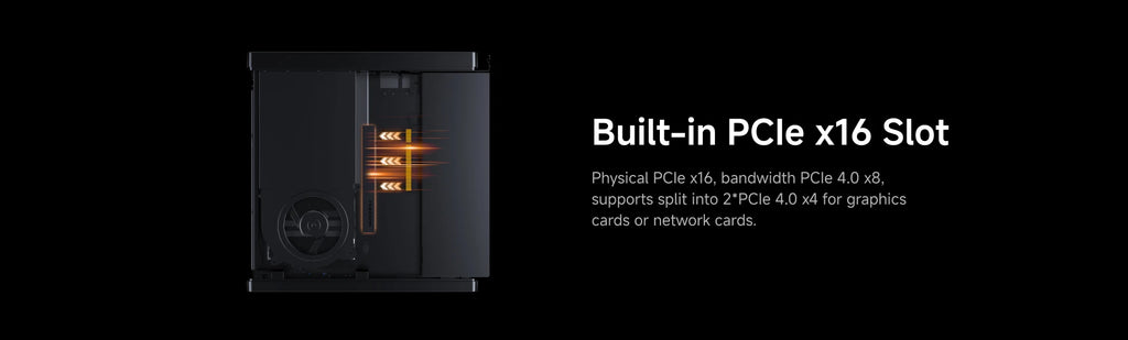 MINISFORUM MS-A2 MINI PC Ryzen 7 7945HX Ryzen 9 9955HX DDR5 (Up to 96GB) M.2 2280 NVMe SSD WiFi6E BT5.2 PCIe4.0*4 Gamer Computer
