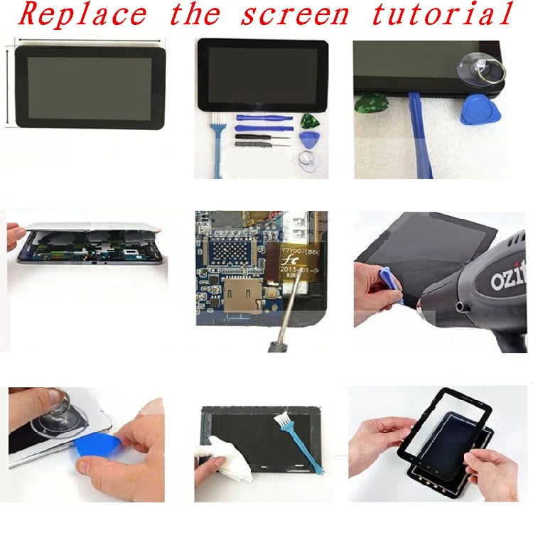 Black 8Inch For PRITOM L8 Plus Tablet Capacitive Touch Screen Digitizer Sensor External Glass Panel Model L8 L8232-B1BK