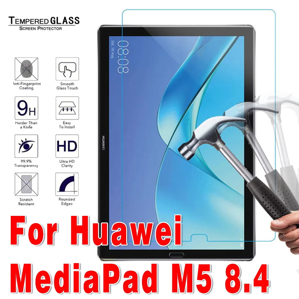 Tempered Glass for Huawei MatePad T8 8.0" T10 T10S 10.1'' MatePad Pro 10.8 10.8" MatePad 10.4 10.4" Tablet Screen Protector