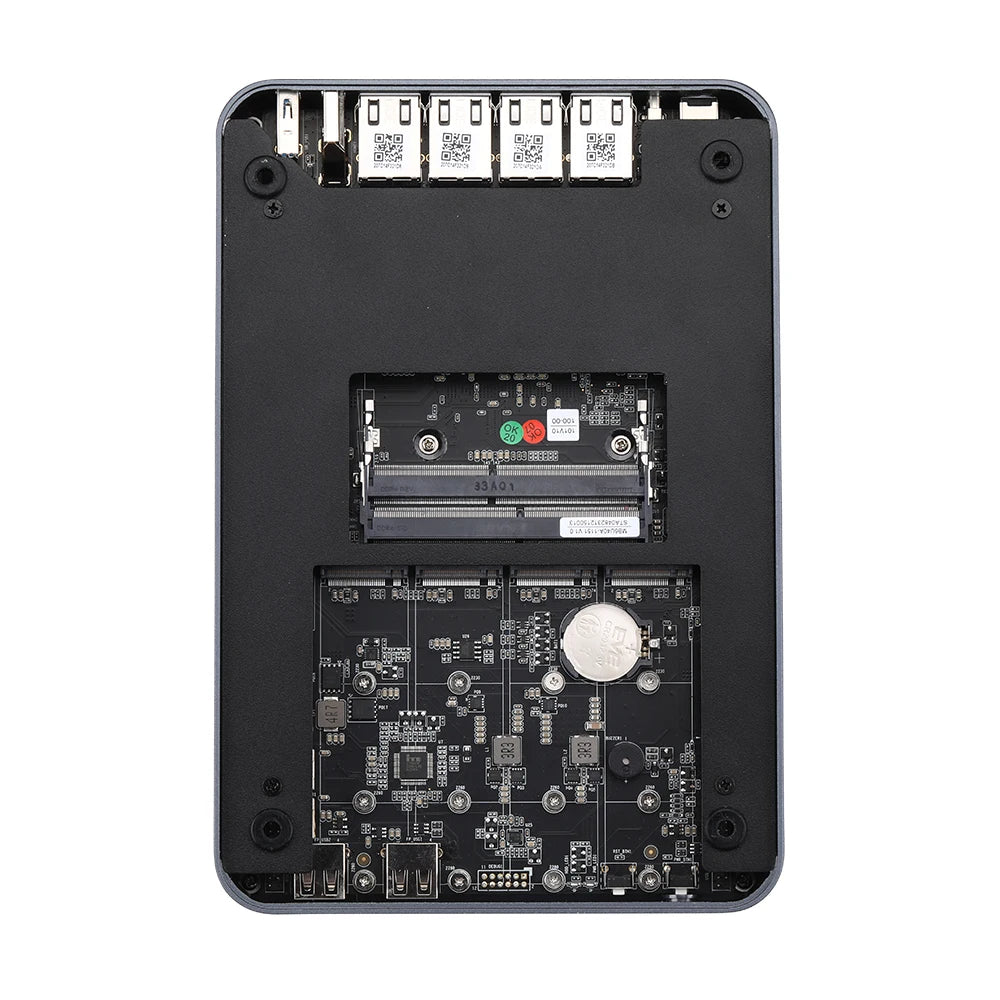 Create Your Own NAS/ Router/ Mini Server/ Desktop PC Based on 11th Gen Tiger Lake Processor HD 4x 2.5G LAN 4x NVME SSD