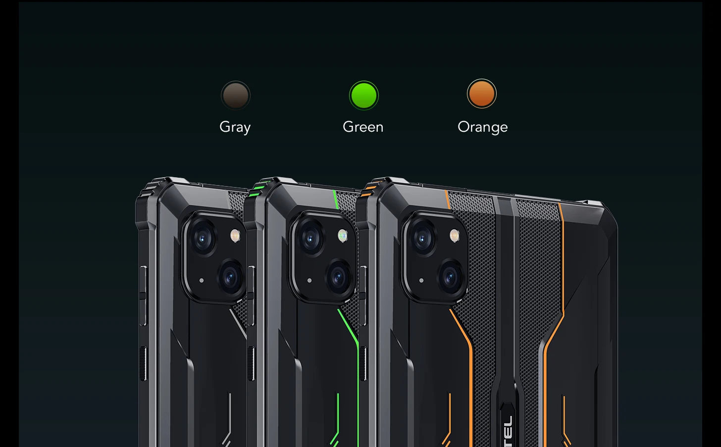Oukitel RT3 Rugged Tablet 8 Inch HD+ 5150 mAh 4GB+64GB Android 12 Mtk Helio P22 16MP Camera Pad