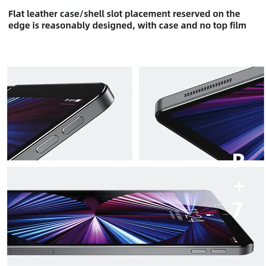 3 PCS HD Scratch Proof Screen Protector Tempered Glass For Lenovo Xiaoxin Pad 2024 11-inch Tablet Protective Film Oil-coating