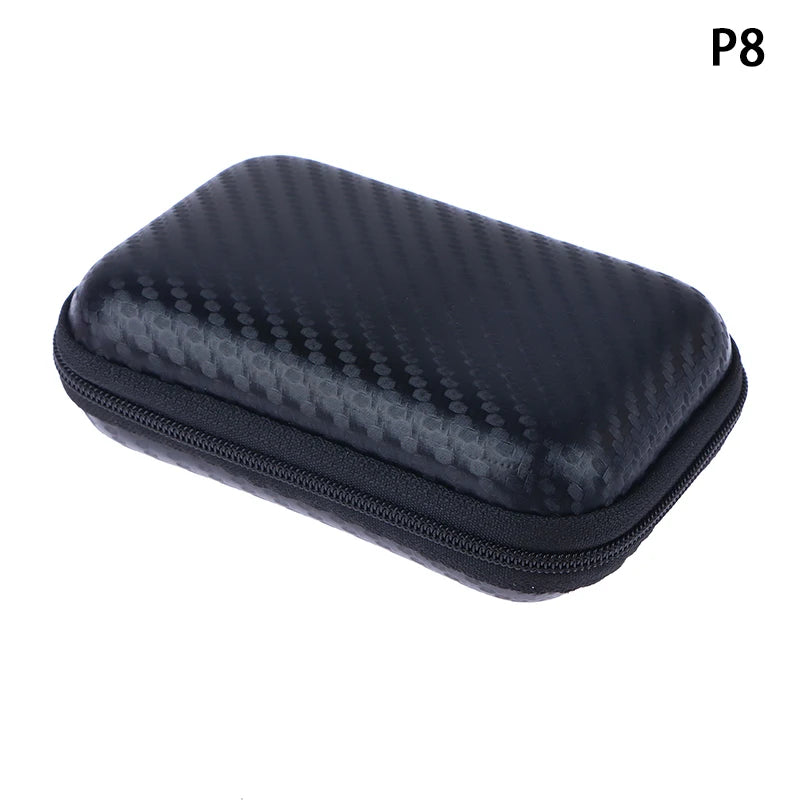 1Pc Mini Camera Case Bag Multi-functional Earphone Bag Video Waterproof Digital Portable Hard Bag EVA Storage Box Storage Bag