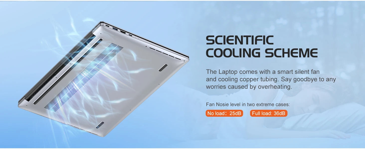 ACEMAGIC 15.6" Ultra Slim Laptop 16GB RAM 512GB SSD Intel N97 Notebook Gamer 1920*1080 Display Office Study Computer Windows 11