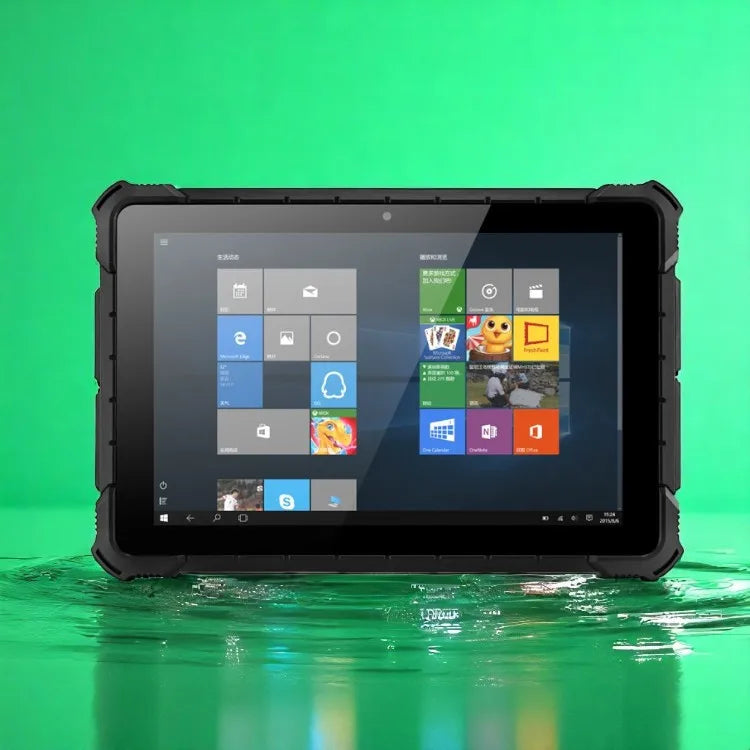 Pipo X4 10.1" Ip67 Waterproof Rugged Tablet For Industrial 12+256gb Windows 10 Pro Intel N100 With Finger Print And 2d Scanner