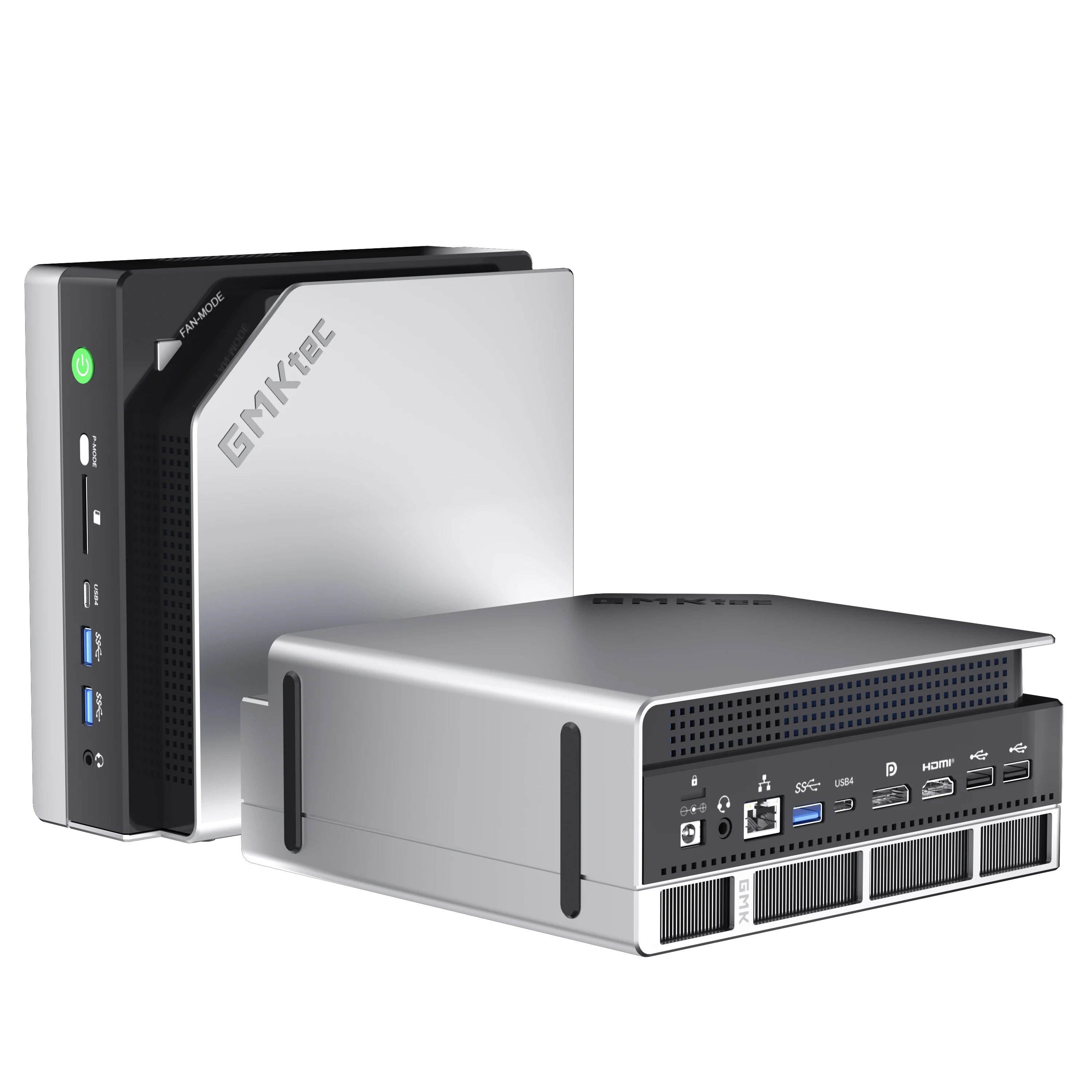 GMKtec MINI PC EVO-X2 Windows11 Pro DDR5 8000MHz PCle 4.0 M.2 2280 SSD 2.5G LAN HDMI2.0 USB4.0*2 WIFI7 BT5.4 Desk Gamer Computer