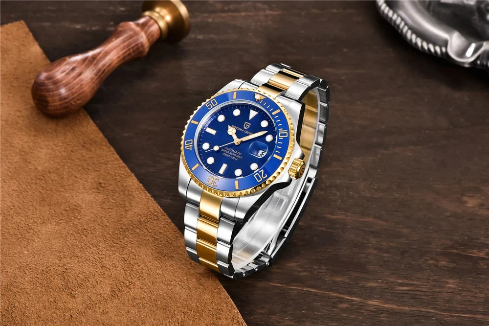 PAGANI Design Men Watches Automatic Mechanical Watch NH35 Stainless Steel 100M Sapphire Glass AR coating PD1639
