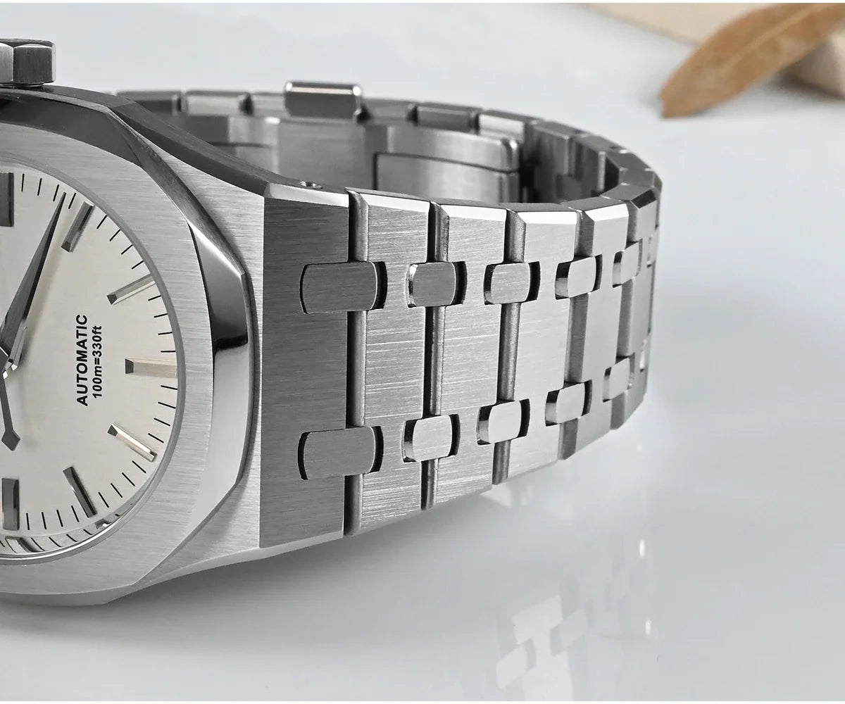 San Martin 38.5mm Miyota 9015 Men Luxury Watch Classic Business Dress Automatic Mechanical Watches Sapphire 10Bar reloj