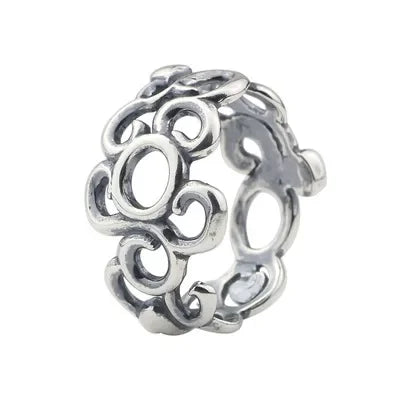 Real 925 Sterling Silver Beads Butterfly Skull Owl Conch Fish Charm Spacer Fit European Troll 3.0mm Bracelet Jewelry Original