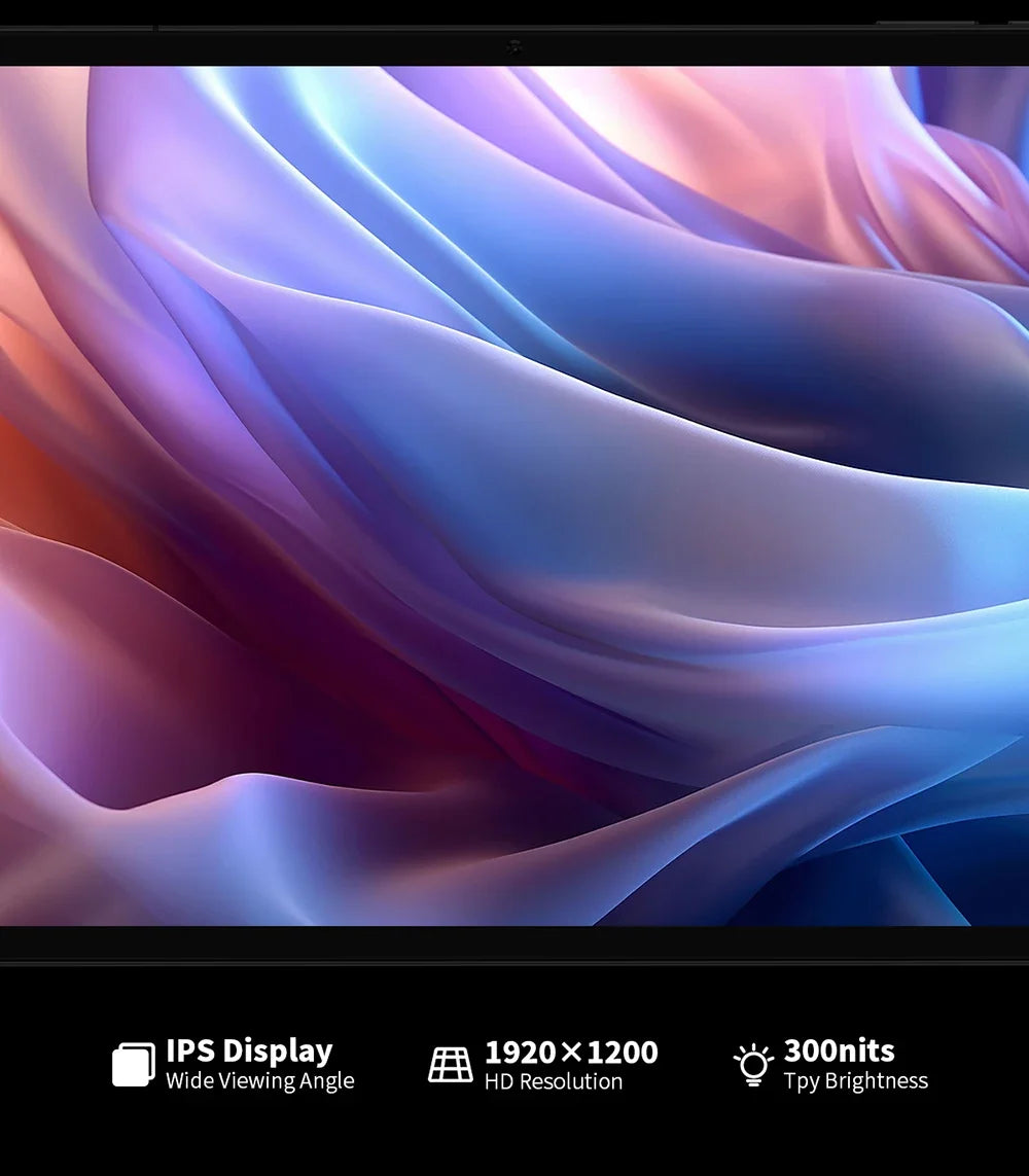 Teclast T65MAX Tablet MTK G99 Octa-Core 13inch FHD 1920x1200IPS 8GB RAM 256GB ROM Android 14 10000mAh 13MP+8MP WIFI2.4G+5G BT5.2