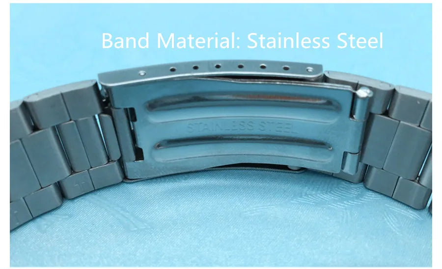 Stainless Steel Tactile Watch for Blind People or the Elderly Battery Operated